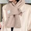 Fashion Design Cross Neck Scarf Warm Material Small Neck Scarves Decorative Collar Wrap  For Women