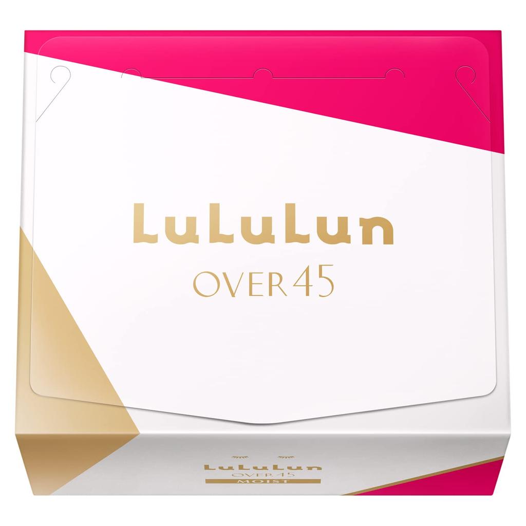 Lululun Face Mask Over45 Camellia Pink 32 Sheets - Anti-Aging Skincare