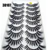 Wispies Fluffy Multilayered Effect False Eyelashes Full Volume Thick Lash Extension 3D Mink Hair