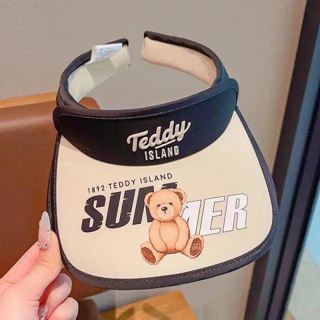 Детская мультяшная шляпа от солнца с УФ-защитой для летнего отдыха на открытом воздухе