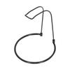  Reel Rack Stainless Steel Short Type U Shaped Upper Frame Round Base Lightweight Detachable Fishing Gear Stand