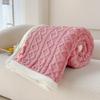Clever Plan: Tafu Velvet Lamb Wool Blanket, Thickened Blanket, Sofa, Car Cover Blanket, Nap Blanket, Thickened Autumn and Winter Cover Blanket