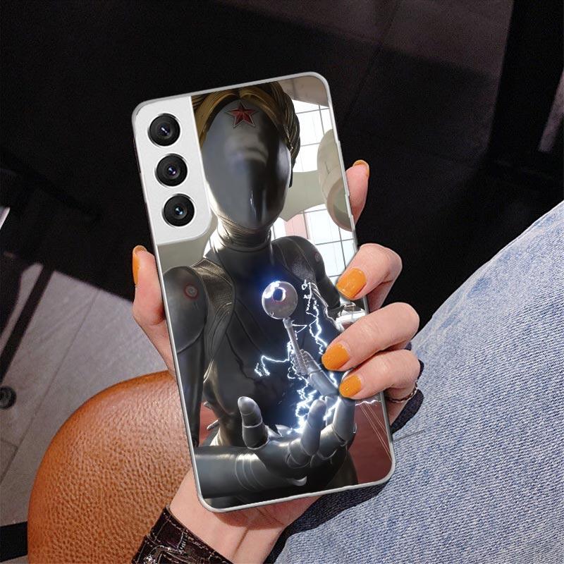 Чехол для телефона Atomic Heart для Samsung Galaxy S26 S25 Edge S23 S24 Ultra S22 Plus S21 S20 FE Уникальная крышка Мягкий чехол Galaxy S25 S23