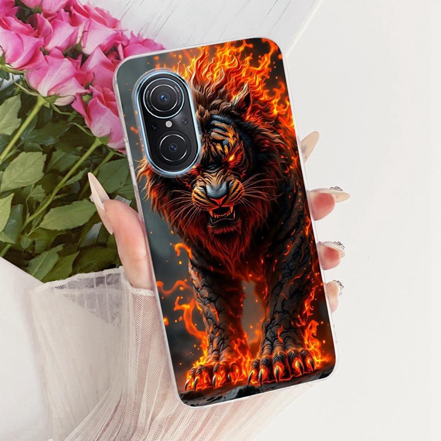 For Huawei Nova 9 SE Case JLN-LX1 Cover Butterfly Painted Silicone Soft Back Case For Huawei Nova9 Nova 9Pro Protective Shell