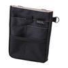 Kutsuwa Stationery Apron BE023BK Bag, Mini, Black,