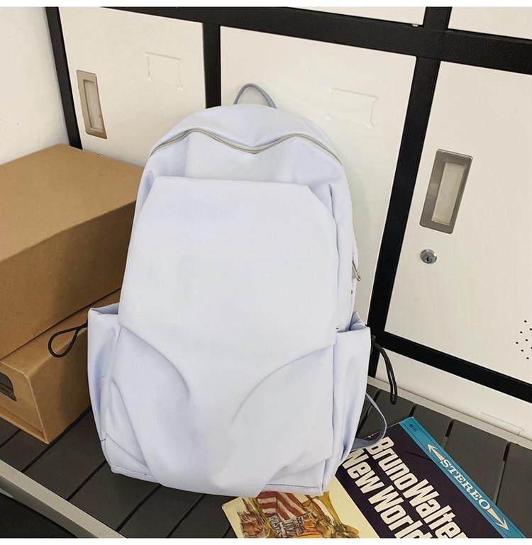 Рюкзак большой емкости, однотонный, женский школьный рюкзак для старшеклассников, школьников