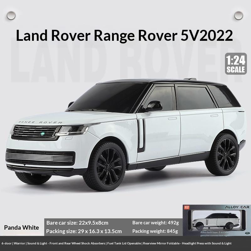 1:24 Sv2022 Suv Alloy Model Car Toy Diecasts Casting Car Toys For Children Vehicle Openable Parts 4-Wheel Suspension Ornament