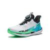 Anta Non-Slip Wear-Resistant Low-Top Running Shoes Kids Sneakers White Black Green 312325501-1