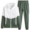 Men Casual Joggers Hooded Sportswear Jackets And Pants 2 Piece Sets Hip Hop Running Sports Tracksuit
