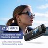 Wi-Fi Enabled HD 2.7K Outdoor Sports Camera Glasses with Head-Mounted DV Recorder