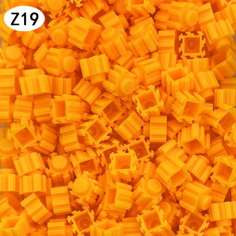 100 шт. 8*8 мм Пиксель-арт Пазл Микро Алмазные Строительные Блоки DIY 3D Маленький Кирпичик Для Детской Игрушки Образовательные Дети