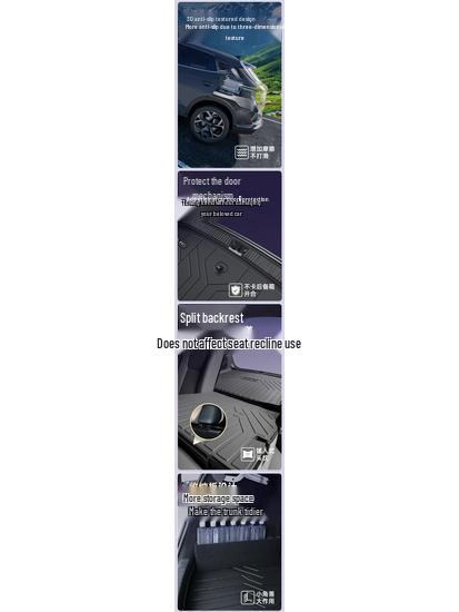 Коврик в багажник Geely Boyue L из TPE – Подходит для 26 моделей, Аксессуар для модификации интерьера