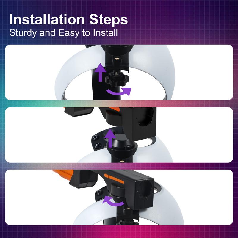 Gun Stock for PS VR2 VR Controller Case Pistol Grip Enhanced FPS Gaming Shooting Experience for PlayStation VR2 Accessories