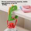 Backpack Storage Clip Dinosaur Desk Edge Clamp Hook, Punch-free Stable Table Side Hanger, Decorative Durable ABS Organizer for Backpacks And