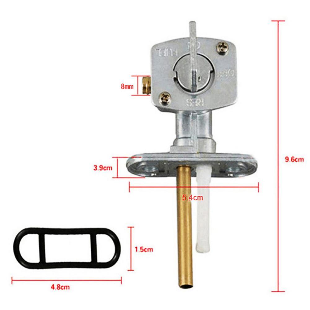 1 Set Gas Fuel Petcock Valve Swith Tap for YAMAHA XT600 XT600E WR500 TTR225 TTR230 TTR250 YZ125 YZ250 YZ400F FZR600 FZR600R Fuel Filters5
