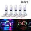 10Pcs T5 Led Bulb W3W W1.2W Led Canbus Car Interior Lights Dashboard Warming Indicator Wedge Auto Instrument Lamps 12V