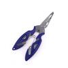 Beginners' Multifunctional Stainless Steel Lure Pliers with Split Ring Cutter