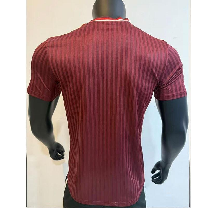 Classic Bayern Munich Inspired Retro Soccer Jersey Short Sleeve Mens Bamboo Fiber Football Shirt Sportswear