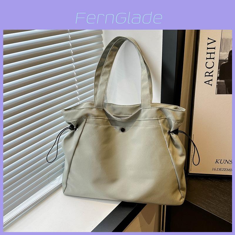 Oxford Fabric Tote Bag For Women With Large Capacity And Zipper Closure For Daily Use
