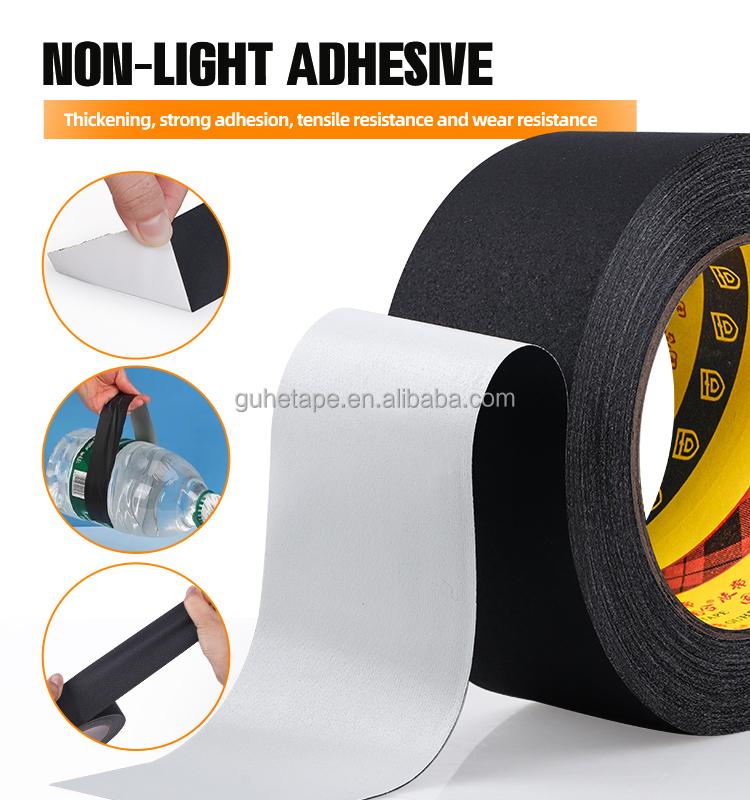 Gaffer Tape for Photography Non-Reflective Matte Finish, Residue-Free Removal Strong Hold for Studio Lighting & Background Setup