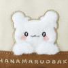 Косметичка Sanrio Hanamaru 13 см в ширину x 4 см в глубину x 10 см Полиэстер и 931012 (Всегда вместе!) Призрак, Прибл.. Высокий, Хлопок,