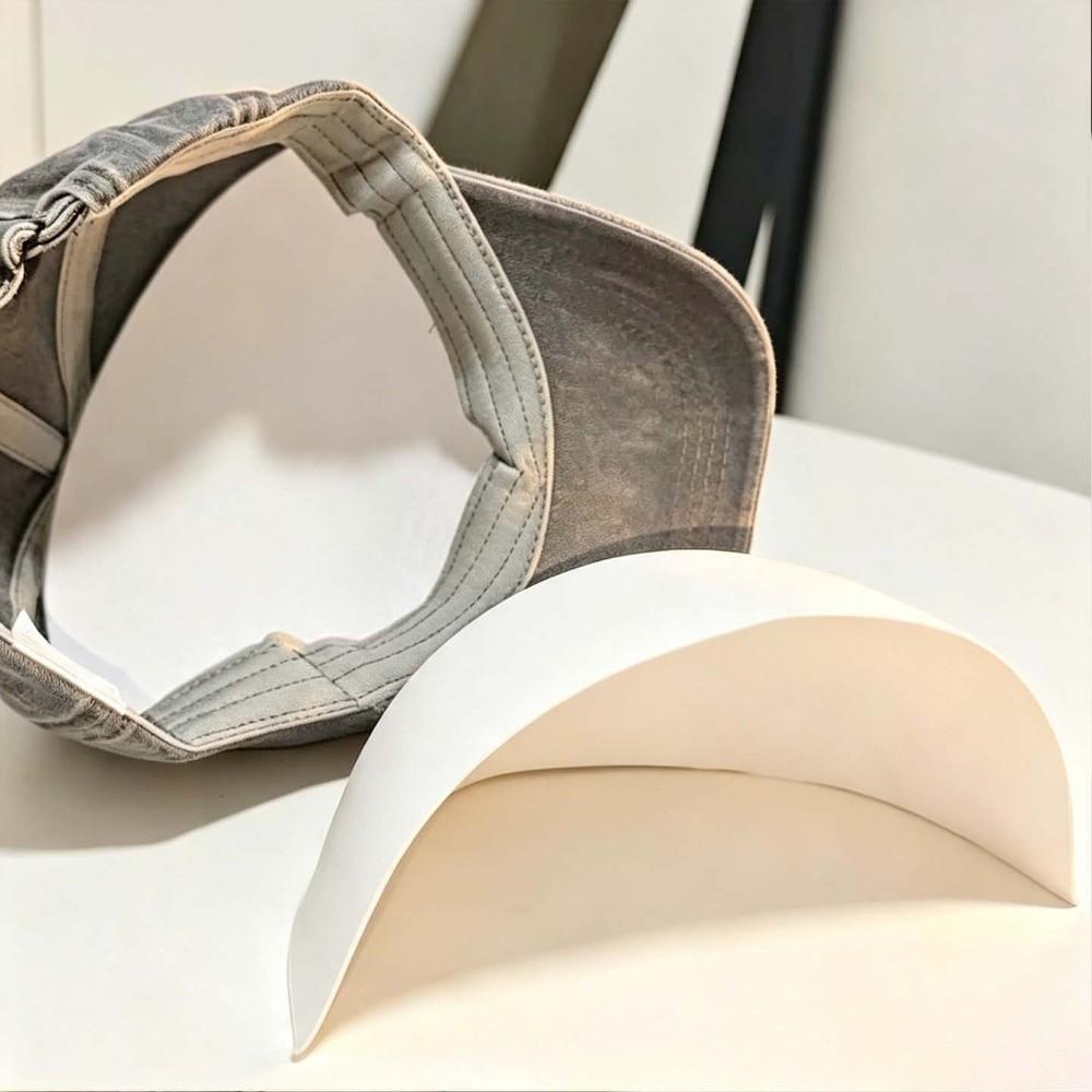 5PCS White Baseball Cap Support Insert Paper Hat Support Insert Cap Shape Holder for Peaked Caps