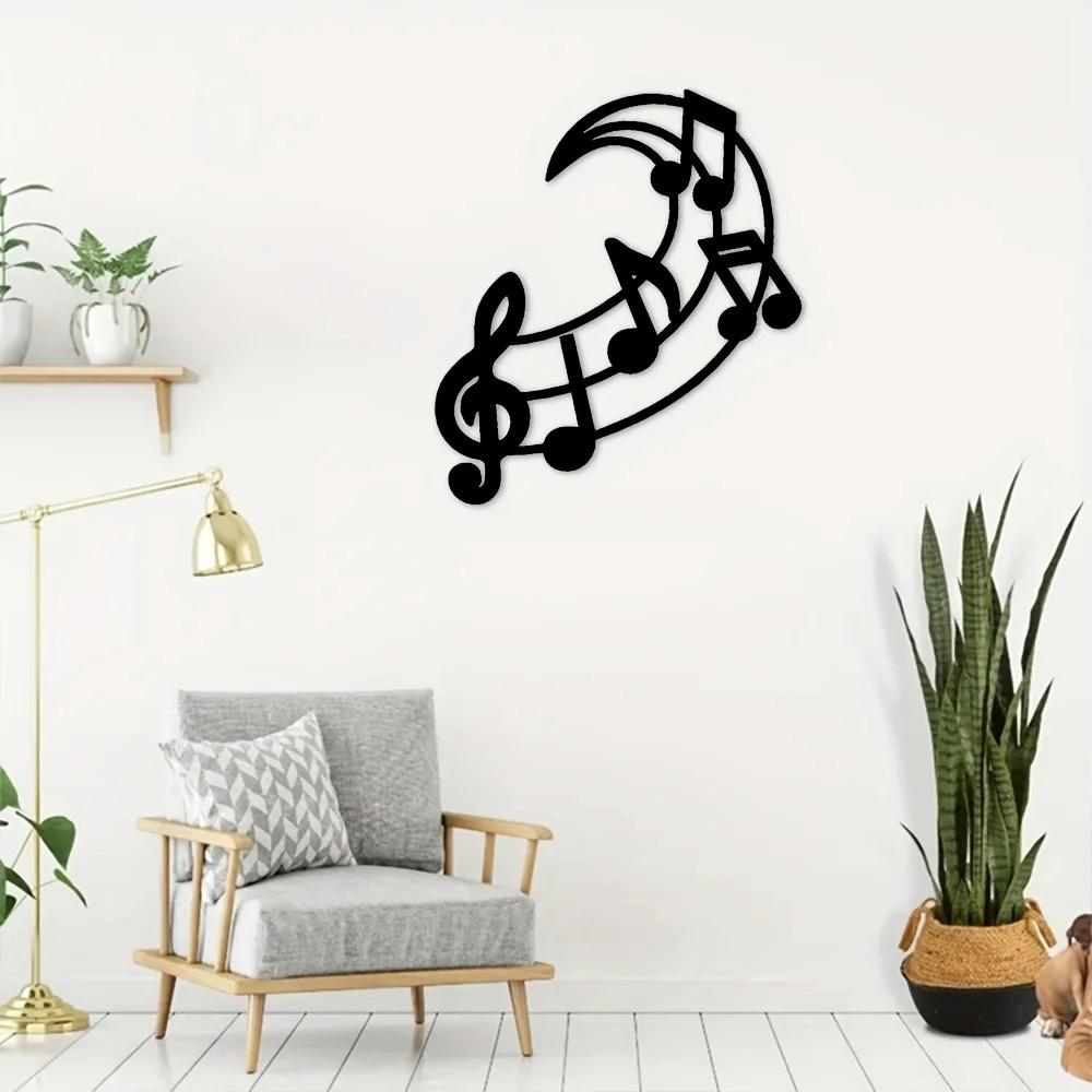 Музыкальные ноты настенные художественные инструменты металлический знак для домашнего декора идеально подходит для спальни и музыкальной комнаты идеальный праздничный подарок