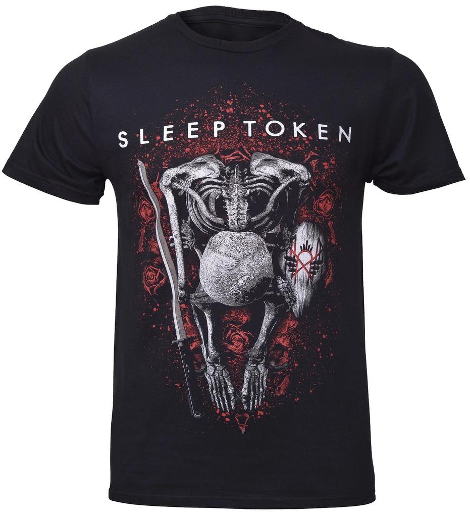 Official Sleep Token T Shirt The Love You Want Skeleton New Black S to XXL
