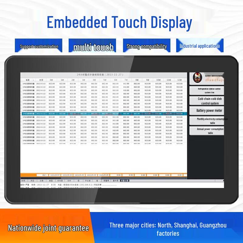 Senke Industrial Touch Panel PC CN plug (adapter included)