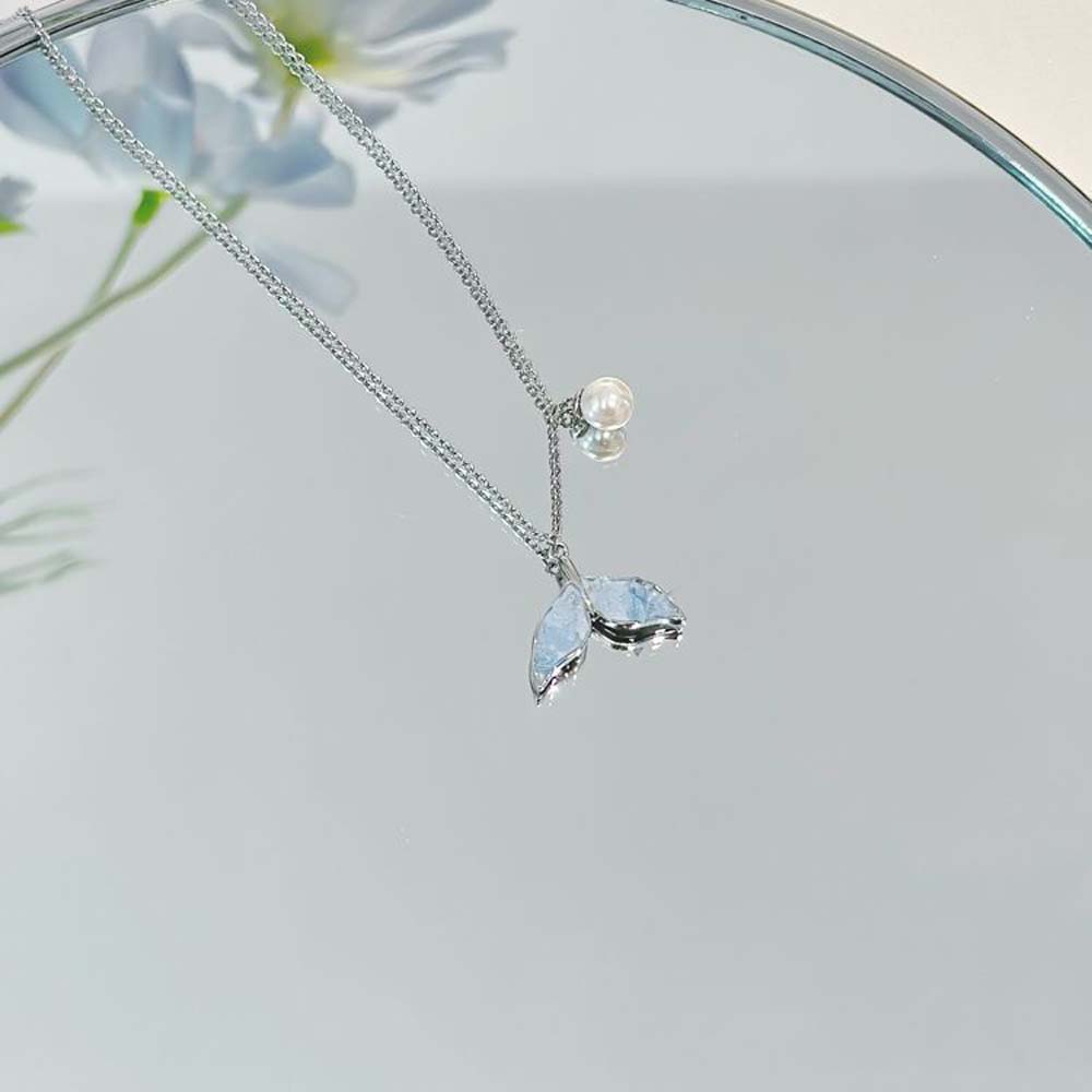 Цепочка для ключицы Океан Русалочий хвост Ожерелье Ювелирные изделия Аксессуары Простая подвеска Цепочка для вечеринки