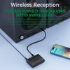 VAORLO Bluetooth 5.4 аудио приемник USB U-диск музыкальный беспроводной адаптер с микрофоном 3,5 мм AUX R/L RCA HIFI стерео для автомобильного усилителя динамиков