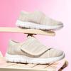 2025 New Spring and Summer Mesh Light and Breathable Velcro Women's Casual Shoes Light and Comfortable Women's Shoes