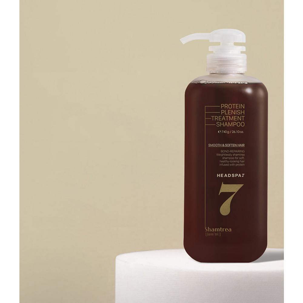 Head Spa 7 Protein Plenish Лечебный функциональный шампунь, 740 г, 1 шт.