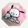 1pc Sanrio Characters Automatic Opening/Closing Umbrella with Foldable Design, Iron Frame, Outdoor Use, Festival Gift for Fans, Travelers, Daily Use,