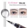 Светящаяся подводка для глаз Xixi Flower Rim Auto-Retractable Black Eyeliner - Мягкая, Легко наносится, Натуральный вид, Идеально подходит для студентов.