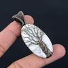 Lavish Tree Of Life Howlite Gemstone Pure Copper Wire Wrap Handmade Jewelry Pendant