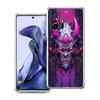 Прозрачный чехол для телефона для Xiaomi Mi 14 13 12 11 Ultra 13T 12T 11T Poco X3 NFC F3 F6 Pro Мягкий ТПУ корпус Самурай Они Маска Япония