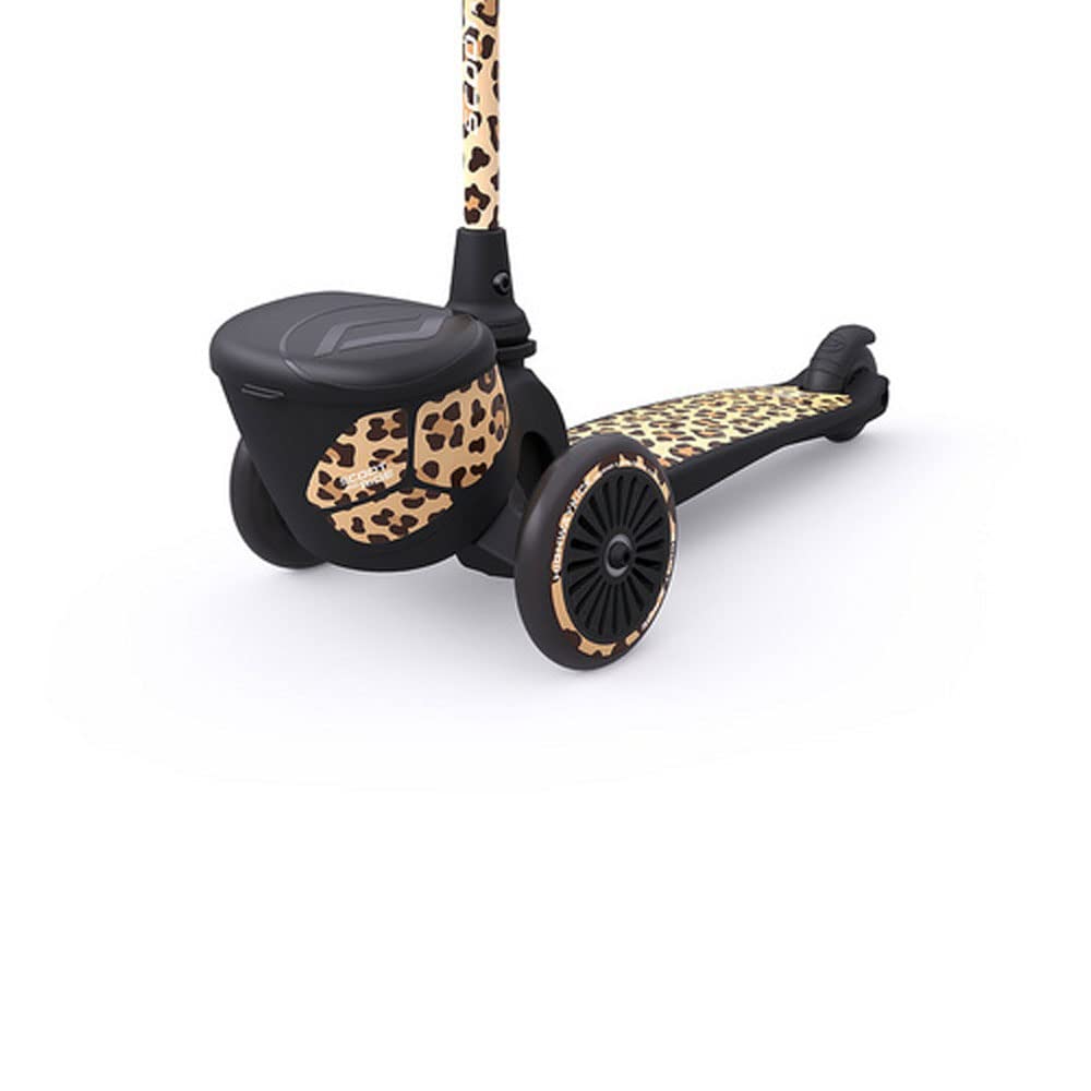 Scoot Ride Highway Kick 2 Leopard Kids Scooter Kickboard Tricycle Оригинальный продукт и [японская гарантия] SR-96524