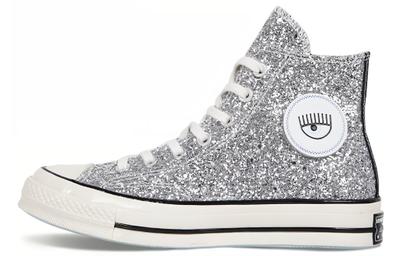 Chuck 70 Chiara Ferragni x Chuck 70 Wmns 'Black Silver' Женские 563831C