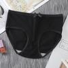 Simple and Breathable High Waist Underwear Panties for Women Antibacterial Underwear Skin-friendly Cute Underwear Briefs