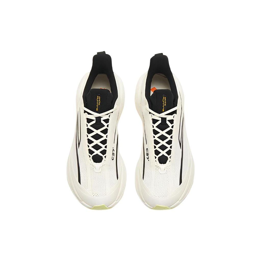 Anta C37 3.0 нескользящие износостойкие дышащие низкие кроссовки для бега мужские кроссовки черные белые зеленые 912315537-4