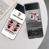 Flag of Sardinia Case For Samsung Z Flip 6 5G Galaxy Z Flip 5 4 3 5G Black Hard Cell Phone Cover Luxury PC Shell Coque