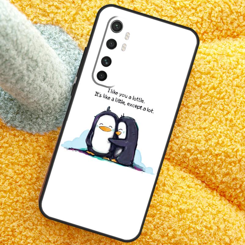 Милый Чехол С Рисунком Пингвина Для Xiaomi 17 Pro Max 13 14 15 Ultra 13T 14T 15T Чехол Для POCO X7 X5 X6 F5 F6 F7 F8 Pro