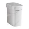 Marble Bathroom Trash Can Garbage Basket Bin Modern Container Household