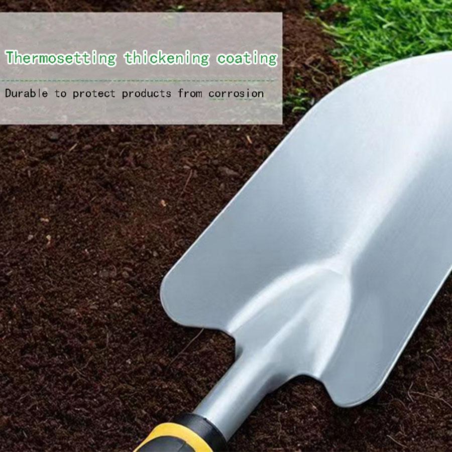 4-piece/1piece Tree Planting Tools Hoe Spade Dual-purpose Gardening Outdoor Digging And Weeding Tool Small Shovel Potted Plant