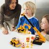Engineering Vehicle Cake Decorations Construction Car Truck Excavator Cake Toppers Kids Boys Construction Birthday Party Favors