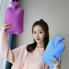 2L Reusable Hot Water Bottle Thick PVC Silicone Rubber Hot Water Bottle Irrigation Warm Palace Warm Bag Hand Warmer