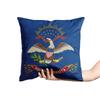 Aertemisi 18'' X 18'' North Dakota Square Throw Pillow Cushion Covers Cases Pillowcases For Sofa 45Cm X 45Cm
