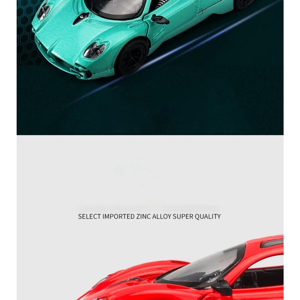 1/36 Pagani Utopia Supercar Alloy Car Diecasts & Toy Vehicles Car Model Miniature Scale Model Car for Children
