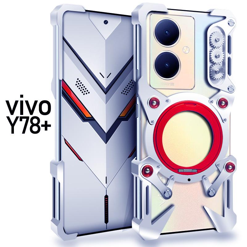 Luxury Zimon New Thor Heavy Duty Armor Metal Aluminum Phone Case For Vivo Y400 Y300 Y200 Y78 Pro Back Fundas Coques Bumper